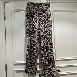 Brand new Zara Animal Print Wide Leg Pants